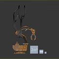 Robot Arm Mechanical Arm Robot Arm Robot Head Robot Parts Robot Hand Manipulator 3d model
