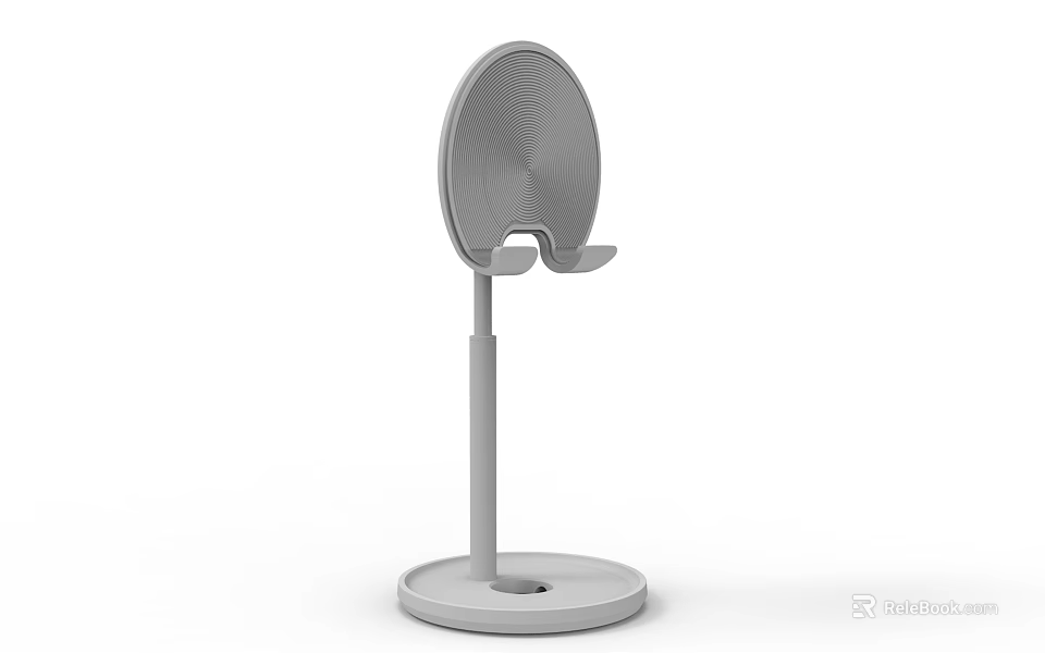 Modern Adjustable Phone Stand With Sturdy Base And Stable Design For Mobile Phones 3d model 