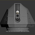 laser tower turret turntable sci-fi tower defense game tower defense sci-fi turret game turret game turret 3d model