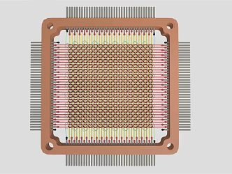 Modern Chip 3d model