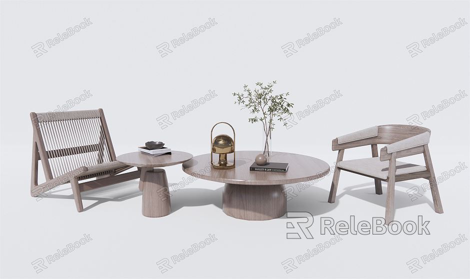 Leisure Table and Chair Combination Leisure Table and Chair Leisure Chair Coffee Table model