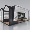 Stenders Modern Showroom Interior With Open Layout Display Shelves And Green Plant