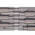 Professional Screwdriver Set With Precision Magnetic Tips Ergonomic Handles And Storage Case
