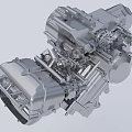 Precision Engineered Industrial Equipment With Metallic Components And Mechanical Parts