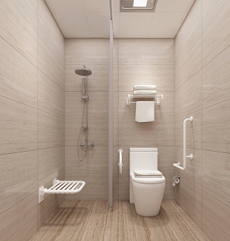 Modern Toilet Nursing Home Toilet 3d model