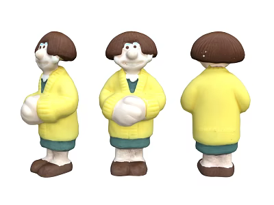 Modern Doll Doll 3d model