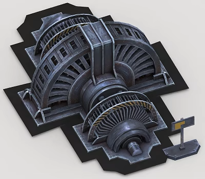 Engine 3d model