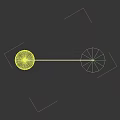 Modern Golden Floor Lamp With White Spherical Shade And Sleek Design