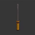 Screwdriver flat screwdriver Phillips screwdriver tool hardware tool processing tool 3d model
