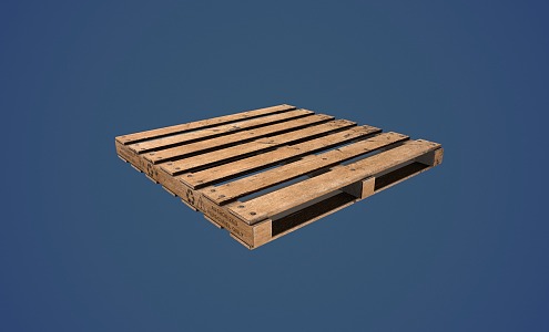 Wooden Pad Board Wooden Pad Board Express Pad Board Express Cargo 3d model