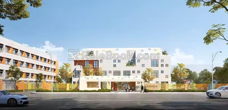 Style School 3d model