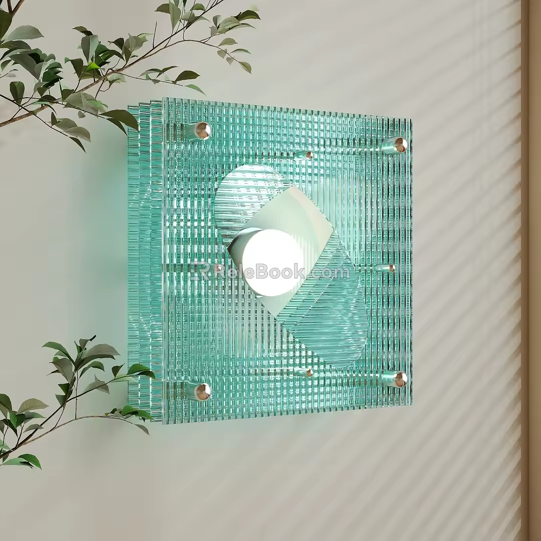 Wall lamp 3d model