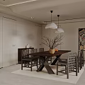 Modern Living Dining Room Interior With Beige Sofa Round Coffee Table Floor Lamp And Green Plants