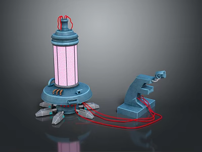 Sci-fi Capsule Space Capsule Hibernation Capsule Freezing Capsule Rest Capsule Rest Capsule 3d model