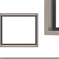 Modern Wooden Frame Window Design With Clear Glass And Sleek Structure