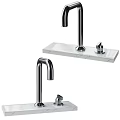 Modern Chrome Kitchen Faucet With Sleek Spout And Single Handle Design