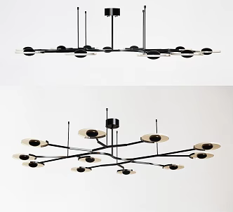 Modern Chandelier Art Chandelier 3d model