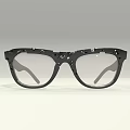 Daily Necessities Black Frame Sunglasses With Gray Lenses And Hollow Out Design