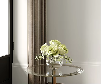 Modern Glass Vase 3d model