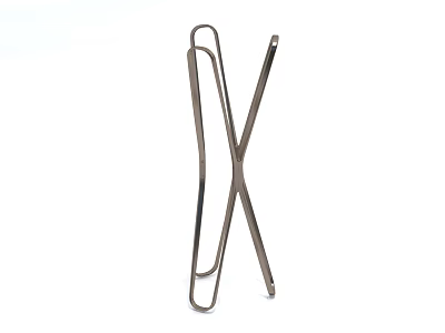 Sturdy Metal X Shaped Shelf Ideal for Home Storage and Organization 3d model