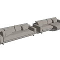 Modern Combination Sofa 3d model