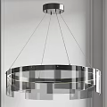 Modern chandelier combination 3d model