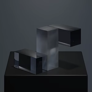 Modern ornaments decoration furnishings 3d model