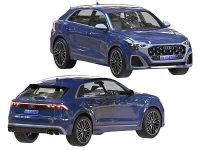 Audi SQ8 Audi Cars 3d model