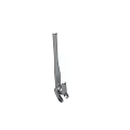 Stainless Steel Medical Clamp Tool With Long Handle And Precision Design