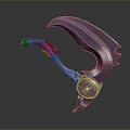 Tomahawk Axe Wooden Axe Handle Axe Mountain Axe Chopping Wood Axe Chopping Wood Axe Magic Axe 3d model