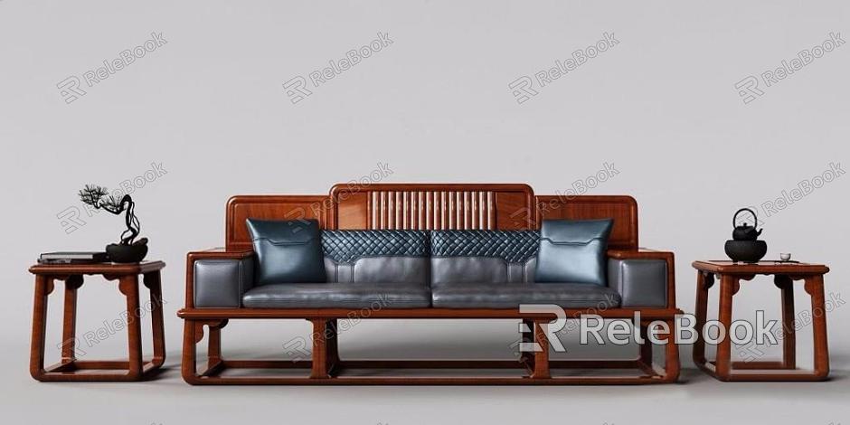 Double sofa model