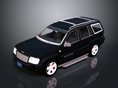 Hyundai Hummer Pickup SUV Jeep 3d model Hyundai Hummer Pickup SUV Jeep 3d model