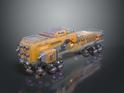 Spaceship Spacecraft 3d model