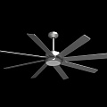 Modern ceiling fan modern ceiling fan 3d model