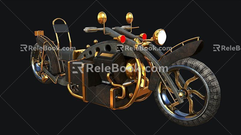 Motorcycle 3d model