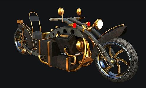 Motorcycle 3d model