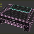 Home Office Modern Canon Compact Printer With Scanner And Control Panel