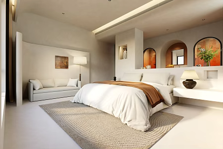 Hotel Rooms 3d model