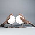 Modern Table Lamp Bird Lamp Table Lamp 3d model