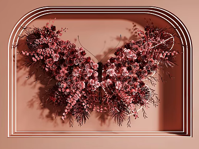 Beautiful flowers 3d model