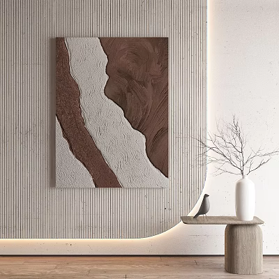 modern abstract painting decorative painting 3d model modern abstract painting decorative painting 3d model