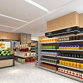 Supermarket 3d model