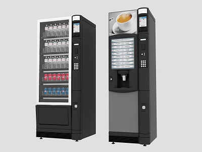 modern vending machine 3d model