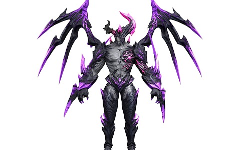 Demon Warrior Next Generation BOSS Evil Demon Armored Lord Demon Leader 3d model