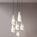West Elm chandelier 3d model