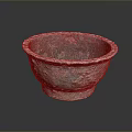 Ancient Bronze Bowl Sculpture With Intricate Carving Details And Historical Craftsmanship
