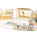 Mother and Child Booth Mother and Child Flash Mother and Child Activity Roadshow Activity Flash Activity Studio Mini Show Yogurt Flash Milk Flash 3d model