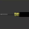 Screwdriver flat screwdriver Phillips screwdriver tool hardware tool processing tool 3d model