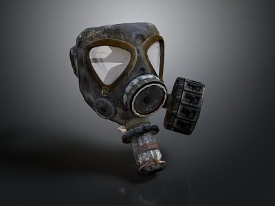 Gas Mask Science Fiction Gas Mask Gas Mask Respirator Breathing Mask Biochemical Mask Science Fiction Mask 3d model