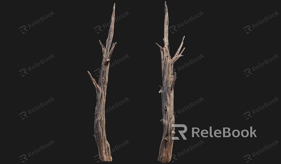 Forest Tree Realistic Branch Games Forest Branch Big Mountain Fallen Trees Riverside Fallen Branch Trees Realistic Tree Stump Games Wooden Stump model